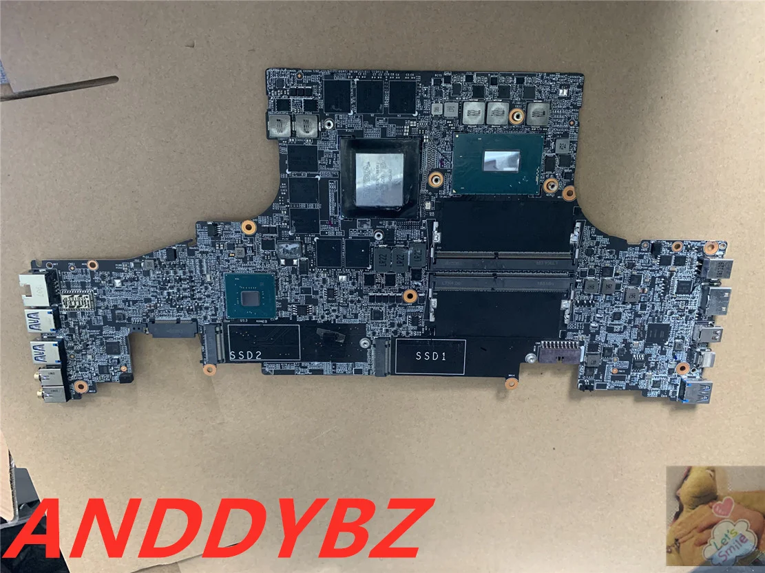 Original MS-16Q41 FOR MSI GS65 Stealth Series LAPTOP MOTHERBOARD WITH I7-9750H CPU GTX1660M/RTX2060M/RTX2070M Fully Tested