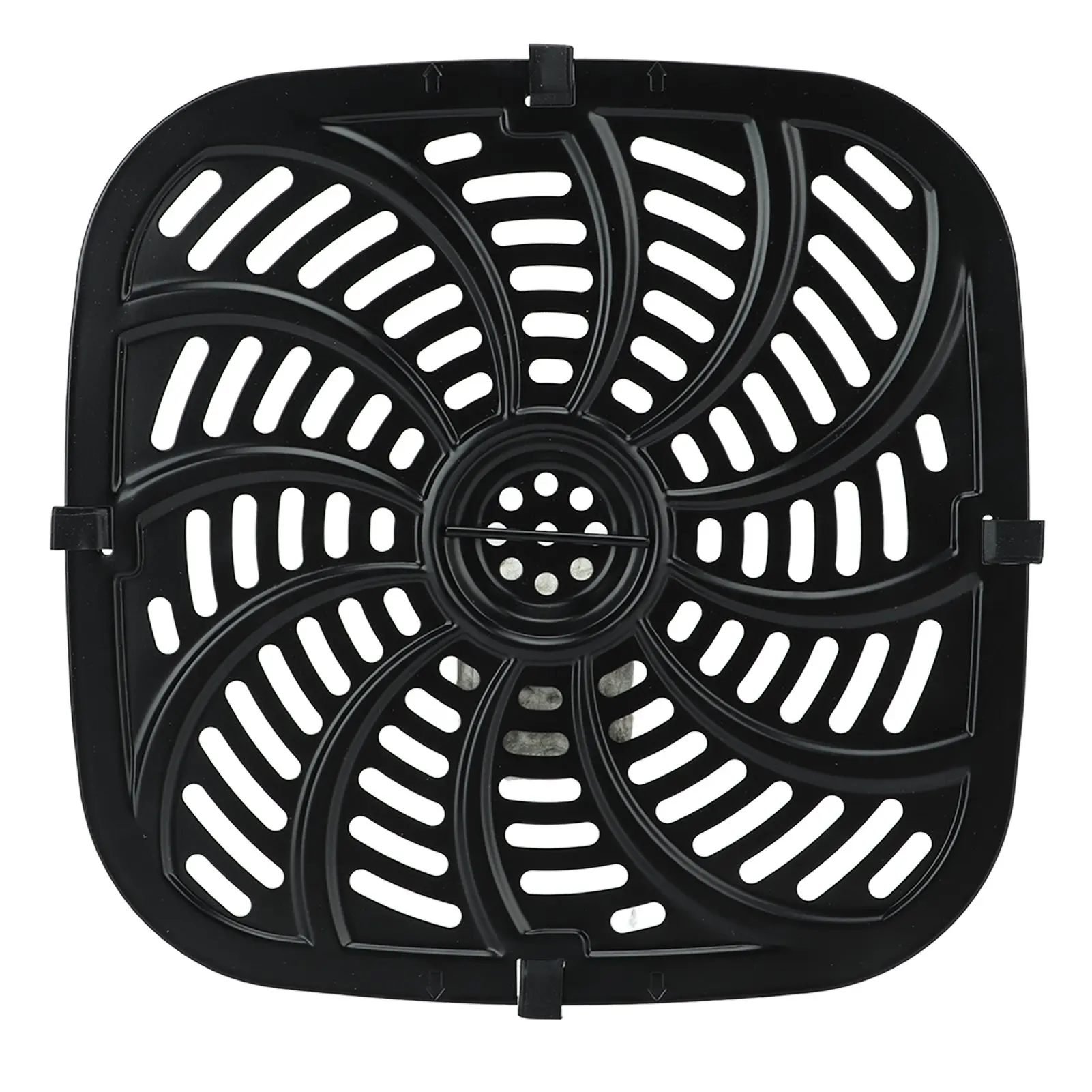 Fryer Replacement Tray Fryer Accessory Part Non Stick Grill Pan Crisper Plate with Rubber Bumper