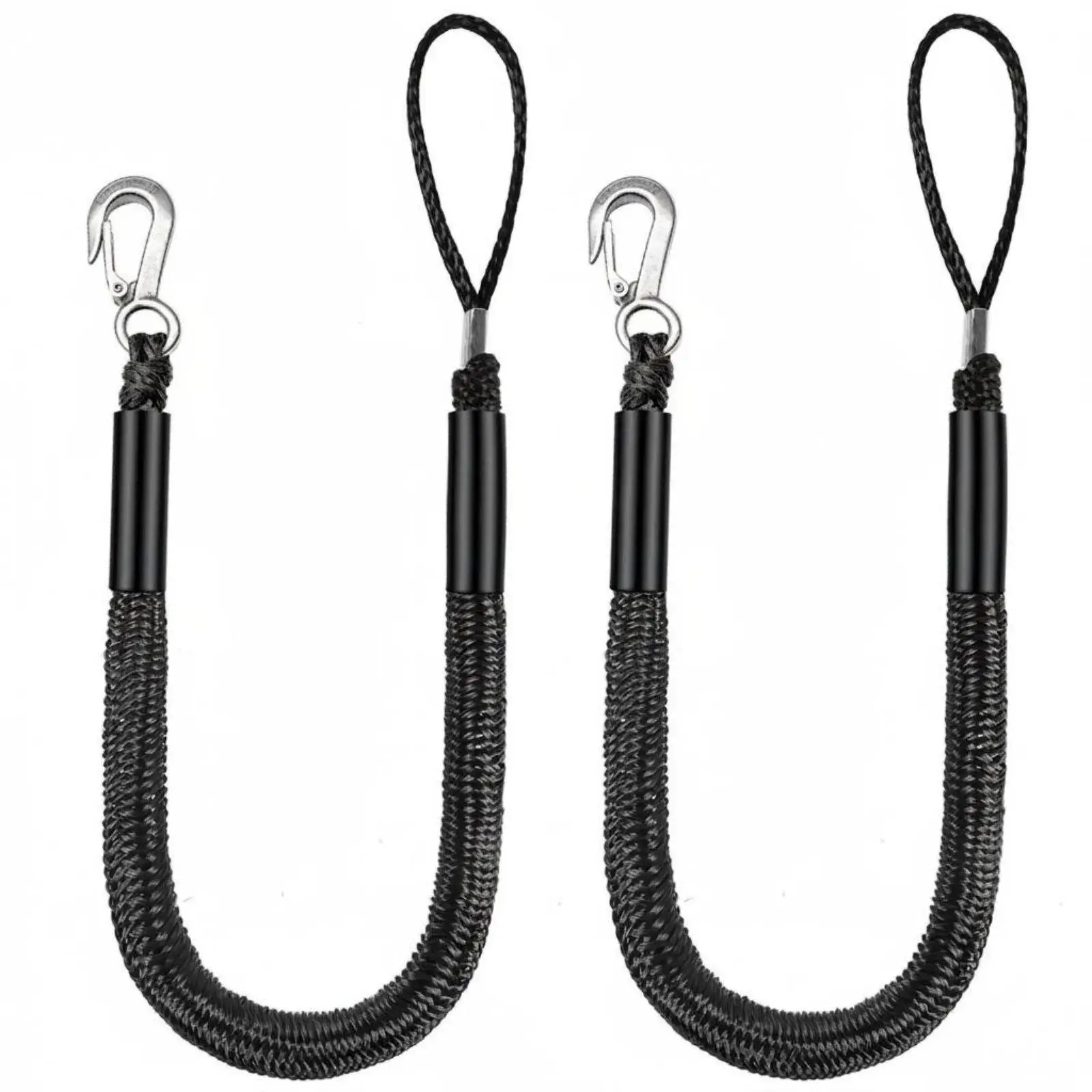bungee-dock-line-with-hook-shock-absorbing-kayak-tow-rope-heavy-duty-for-boaters