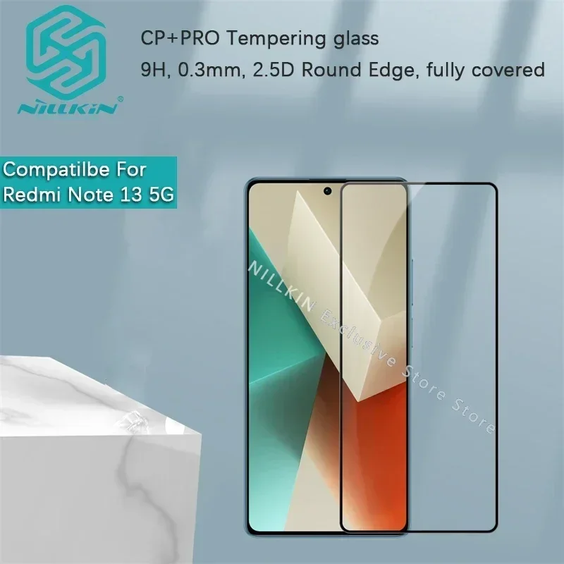 

For Xiaomi Poco X6 5G/Redmi Note 13 Pro/Note 13 4G 5G/Note 13 Pro Nillkin CP+PRO Mobile phone screen Anti-Explosion glass film