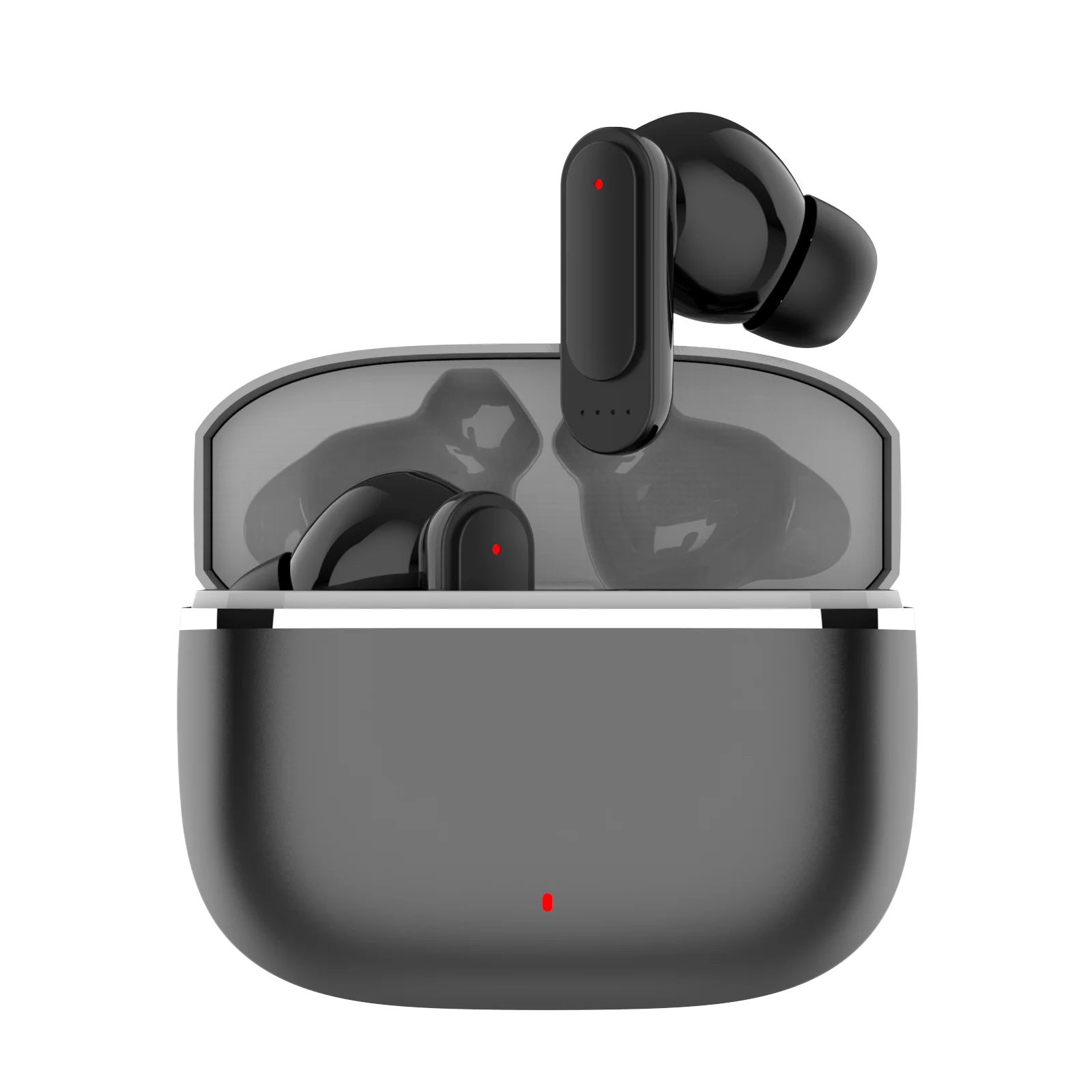 Max60 TWS Wireless Earphones with Zinc Alloy Case, ANC Noise Cancelling, ENC Mic, 200mAh Battery Compatible With Android iOS