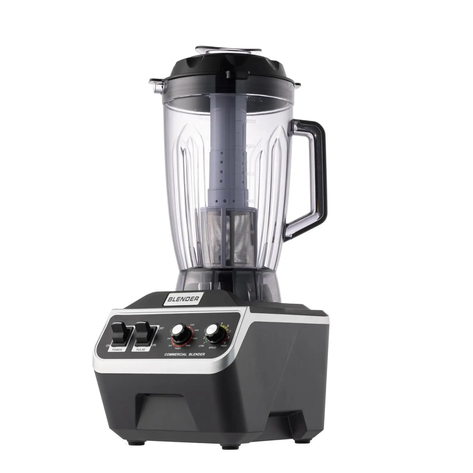 

Heavy-Duty Manual Commercial Blender 6L for Smoothies, Shakes, and Ice Crushing Perfect for Bar, Restaurant, Industrial Use