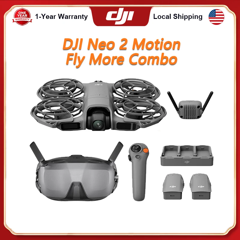 Drone Rc N3 3 Batteries - DJI Neo 2 Motion Fly More