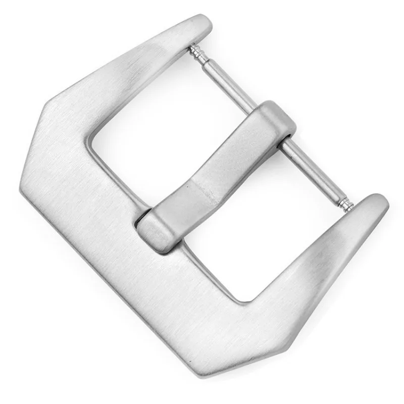 16 18 20 22 24 26mm Stainless Steel Watch Buckle Clasp Replacement for Panerai Watch Leather Bracelet Watch Accessories