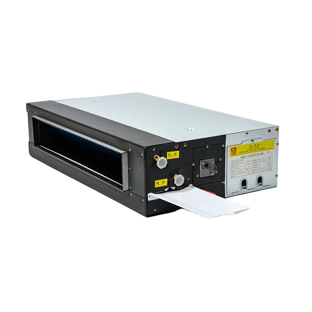 190mm Ultra-thin Horizontal Concealed 2-pipe HVAC System Cooling and Heating Fan Coil Unit