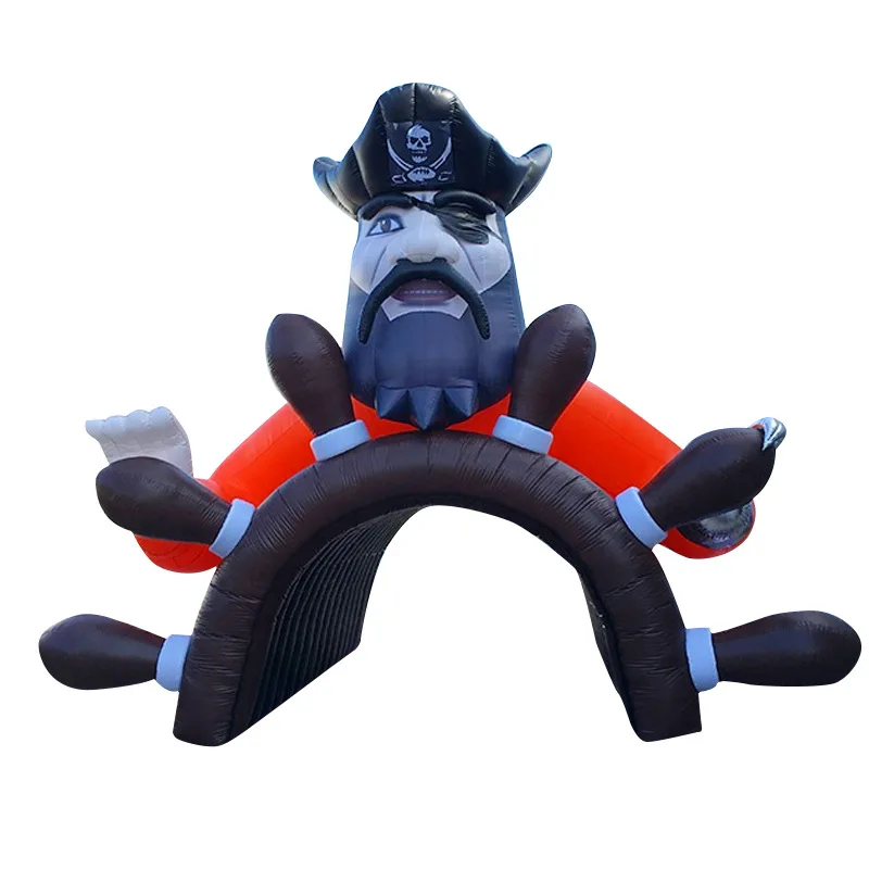 

Popular giant inflatable pirate tunnel arch amusement park decoration