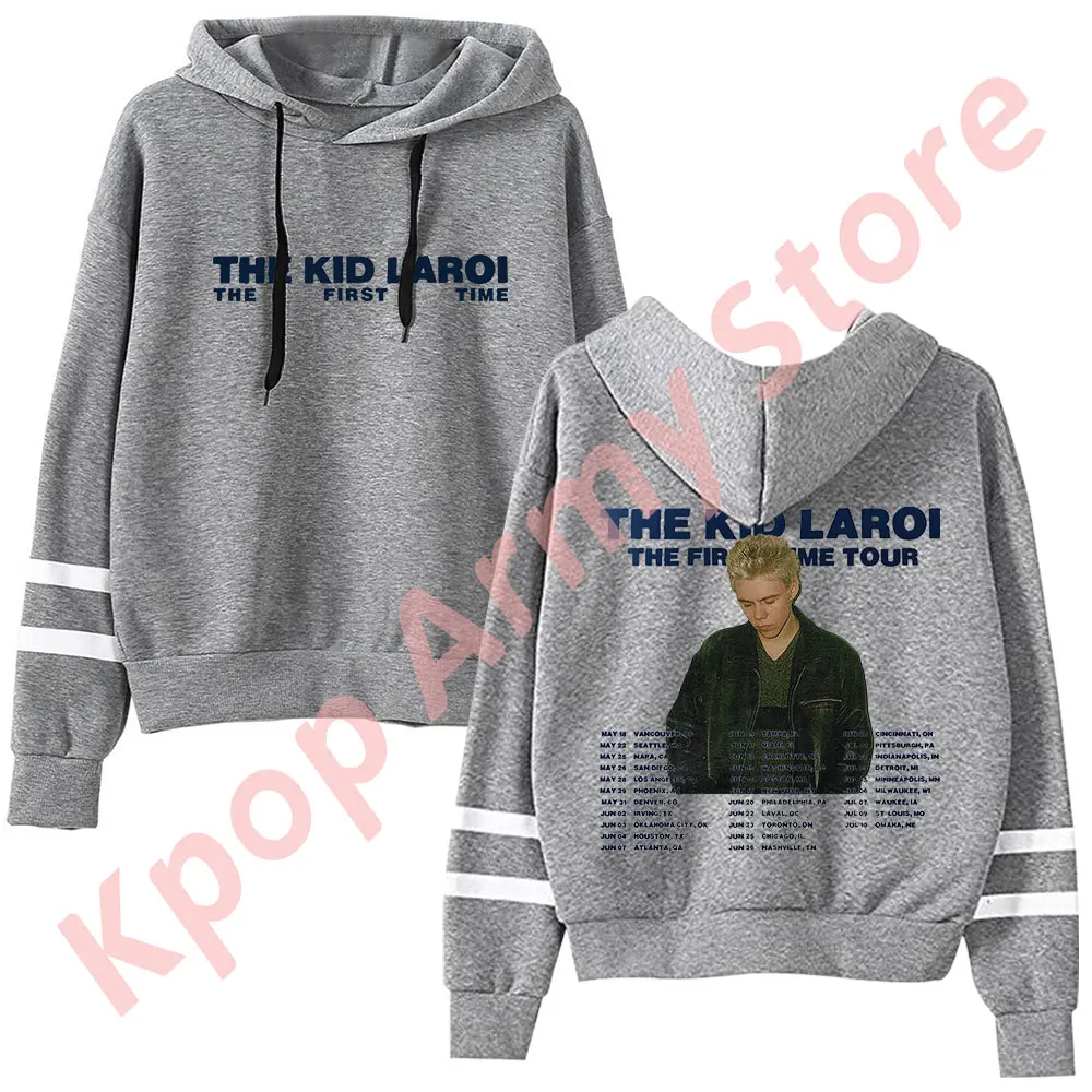 The Kid Laroi The First Time Tour Hoodies Merch Women Men Fashion Casual Streetwear Sweatshirts