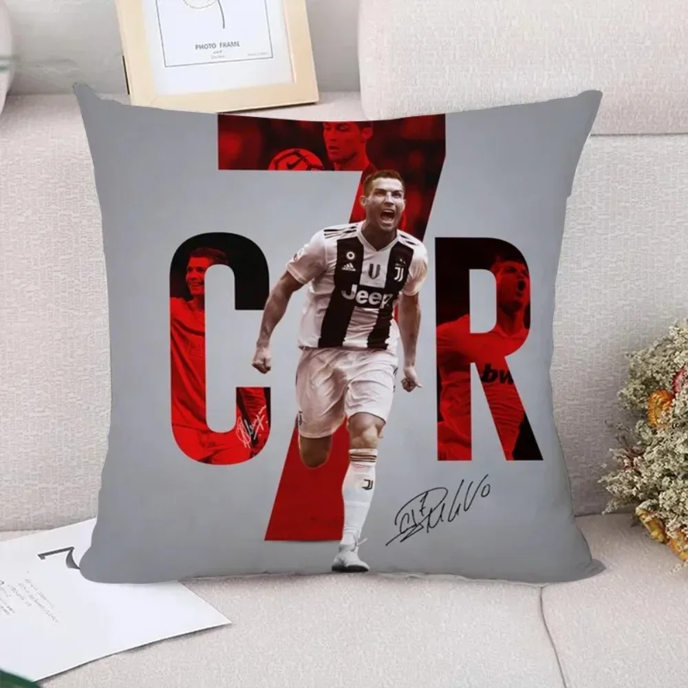 CR7 Cristiano Ronaldo Fall Pillow Cover 40x40 Car Decoration Decorative Pillowcases for Pillows 45x45cm Cushions Home Decor Sofa