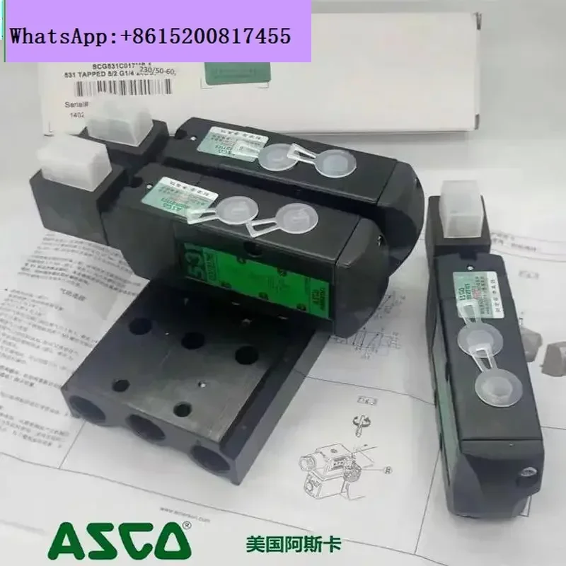 SCG531C017MS/PVG531C017MS two-position five-way take-over solenoid valve