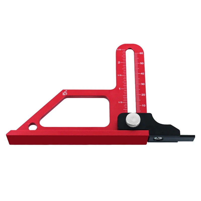 

Регулируемый глубиномер 0-60 мм для настольной пилы, двойная шкала (метрическая/имперская), из алюминиевого сплава, для инструментов для самостоятельной обработки дерева