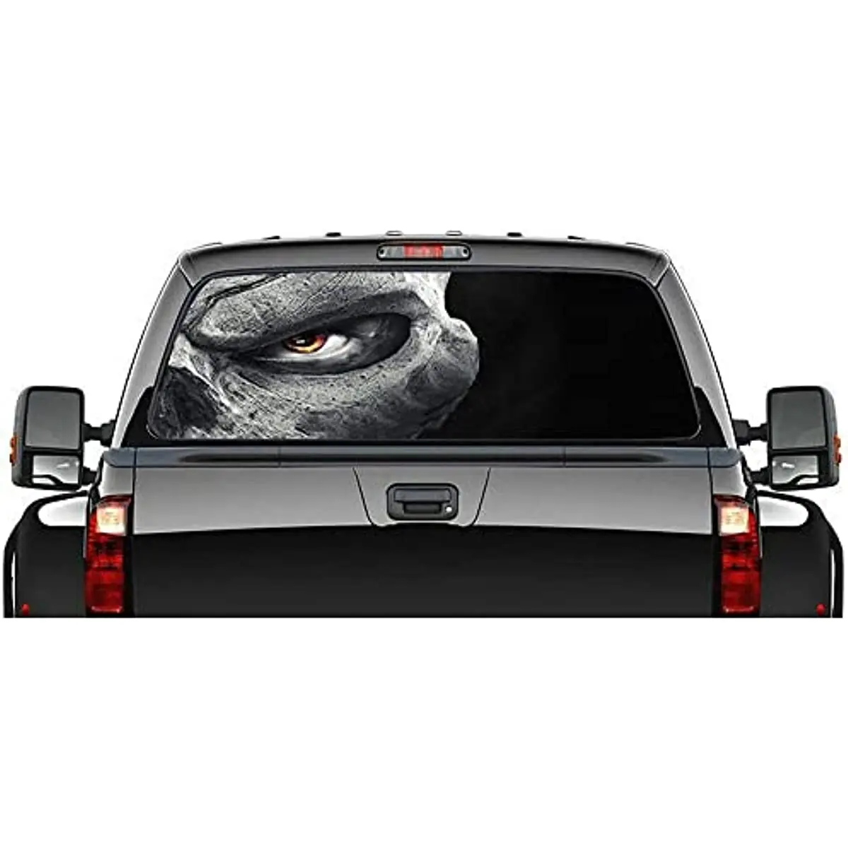 

Blueshyhall Truck Back Rear Window Car Decal Sticker, 3D Skull Graphic Vinyl Sticker Decoration for Trucks SUV