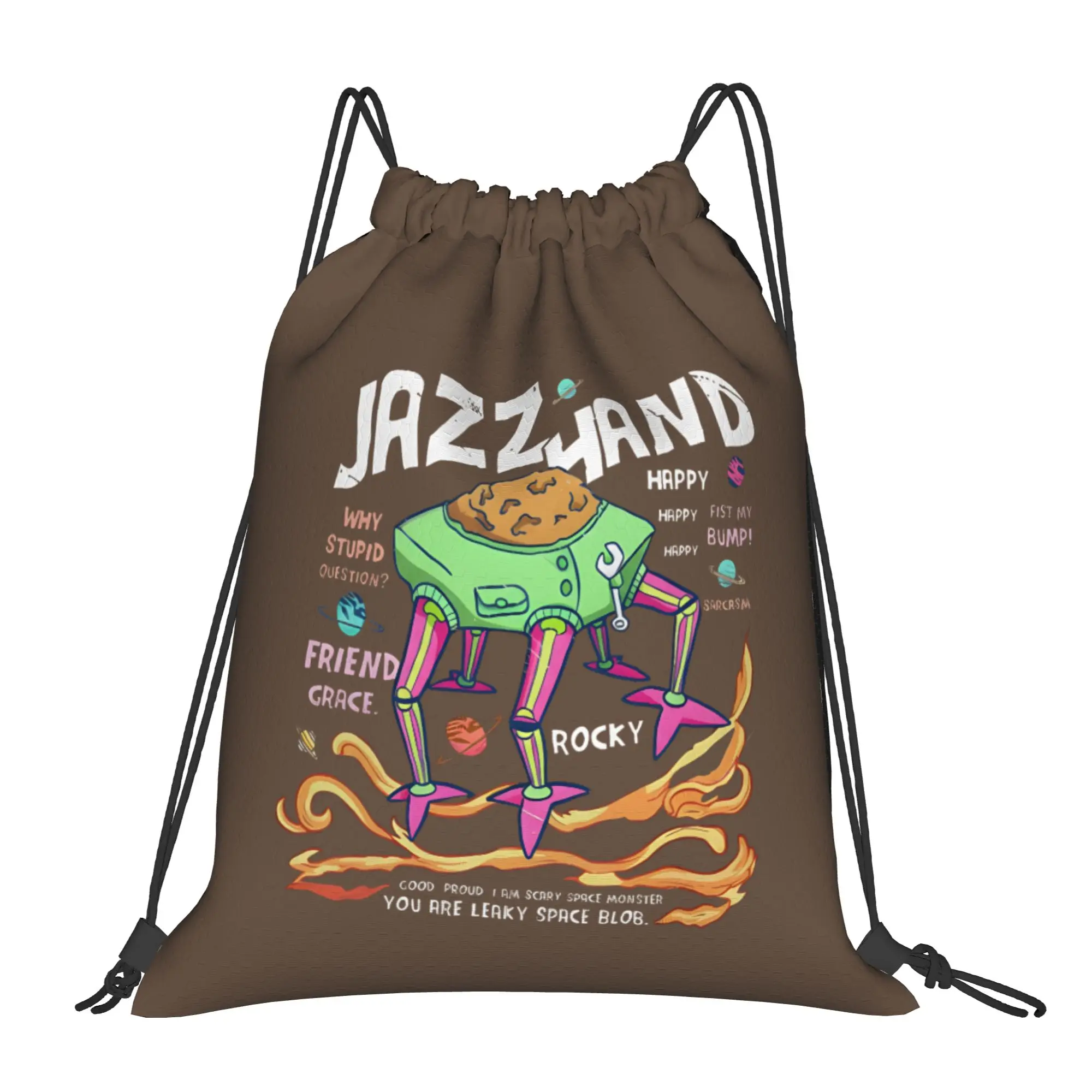 Project Hail Mary 21  Portable Shopping Drawstring Backpack Riding Backpack Gym Clothes Drawstring Bags