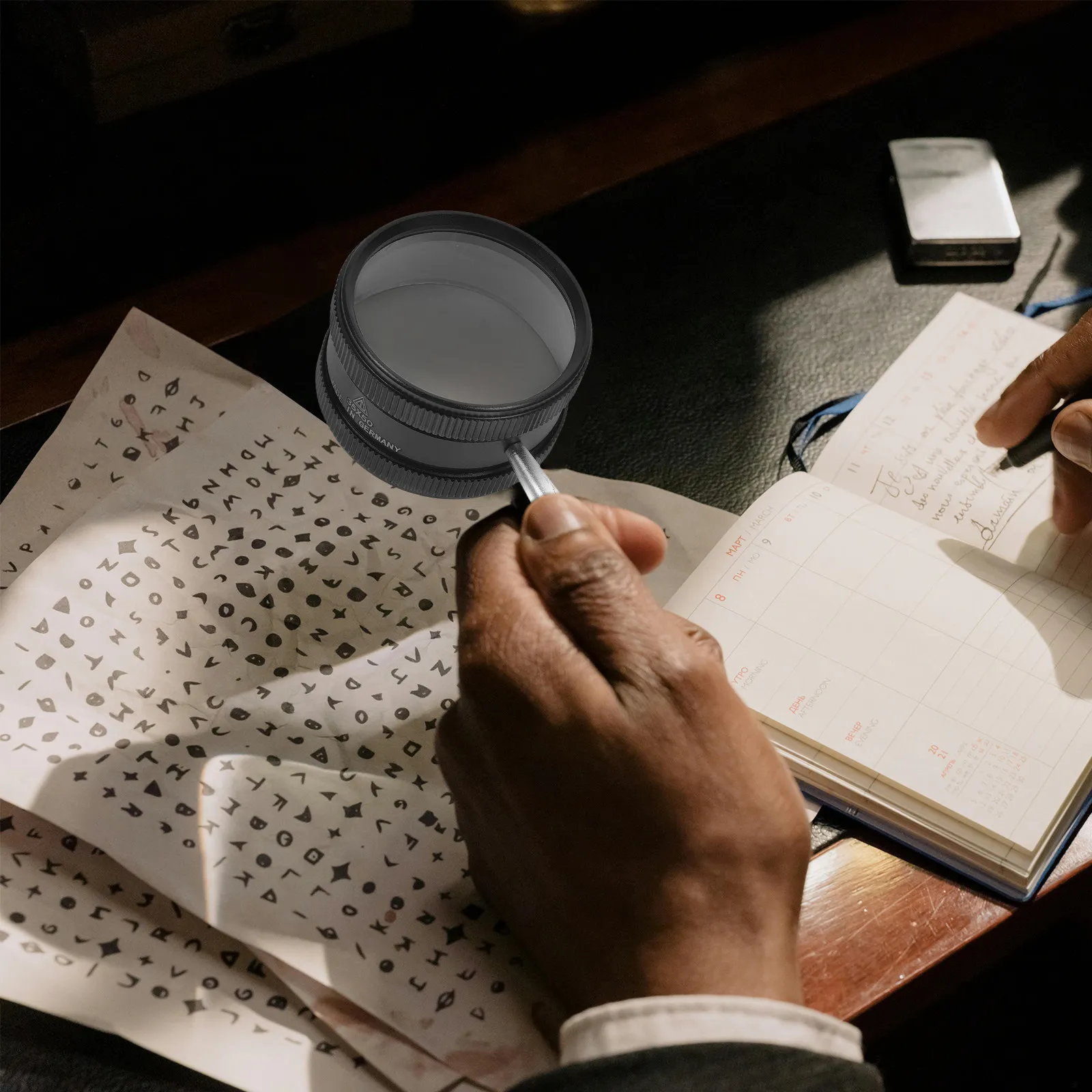 

1Set Handheld Magnifier 35X Optical Glass Loupe Portable Jewelry Repair Tool Jeweler Professional Loop Magnifying Glass