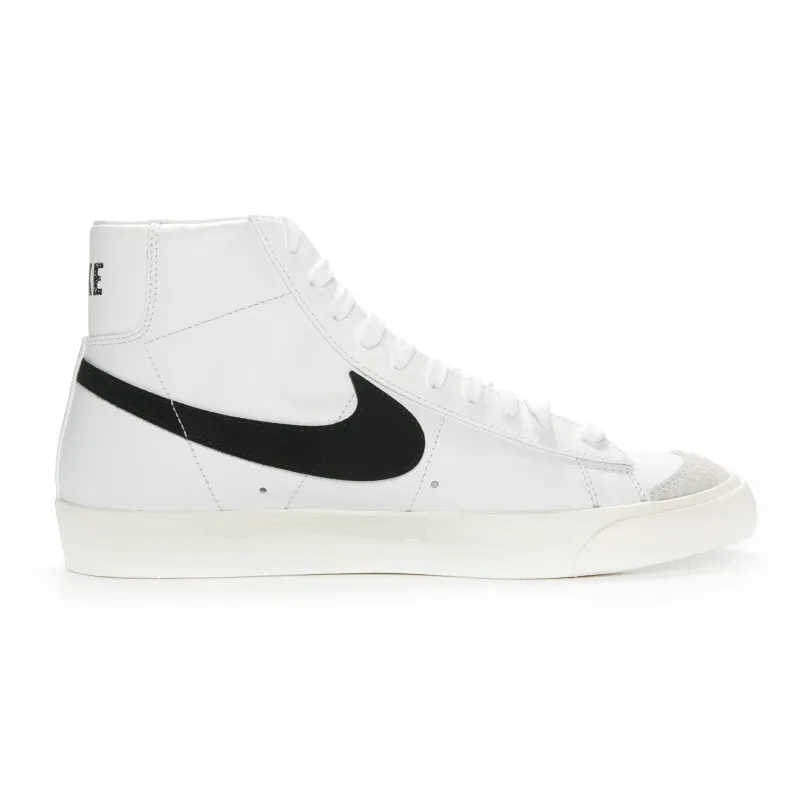 حذاء Nike Official Authentic BLAZER MID '77 للرجال والنساء كاجوال مريح BQ6806-100