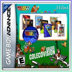 Coleco Vision Game 312in1 Combination GBA Game Card Box English Instant Save