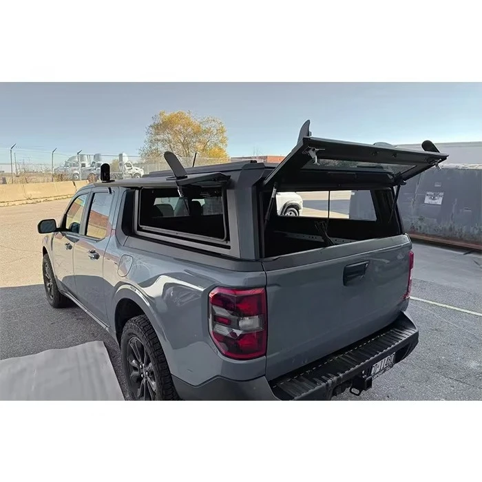 

Pickup Aluminum Alloy Waterproof Hard Top Pickup Canopy 4.5FT Truck Bed Hard Canopy for Ford Maverick