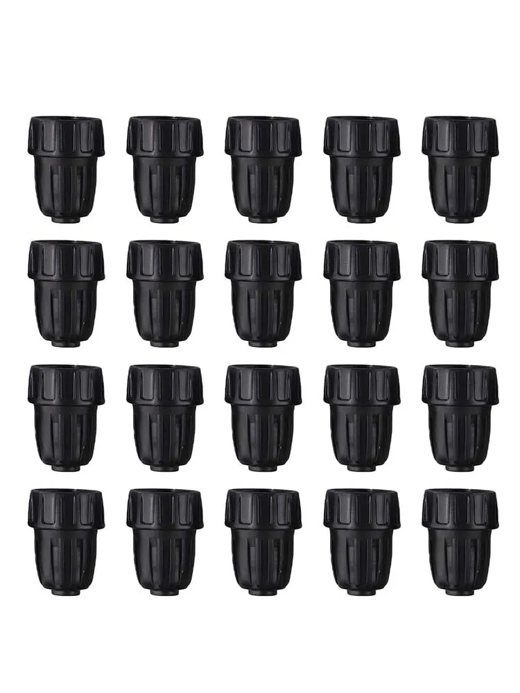 20 Count 3/4 inch Garden Hose to 1/2 inch for Drip Tubing Adapter for Connecting Mainline to Subline in Drip Irrigation