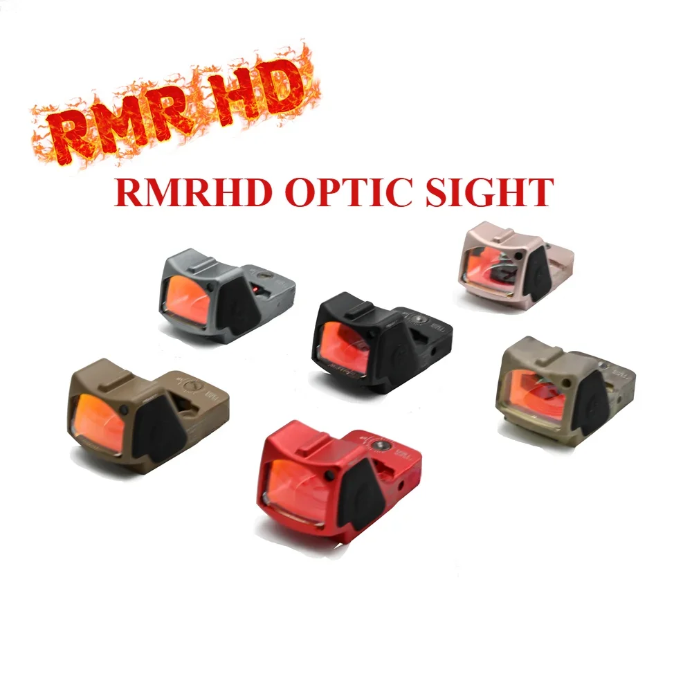 New Tactical Red Dot Sight 1X RMRHD Reflex Sight 32MOA For Airsoft Multi Coated Lenses Fit PicatinnyRail/Mount for GLOCK