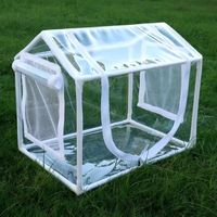 Multi-functional Transparent Greenhouse Tent PVC Mini Plants Warm Shed Thermostatic Portable Flower Seedling House Window Patio