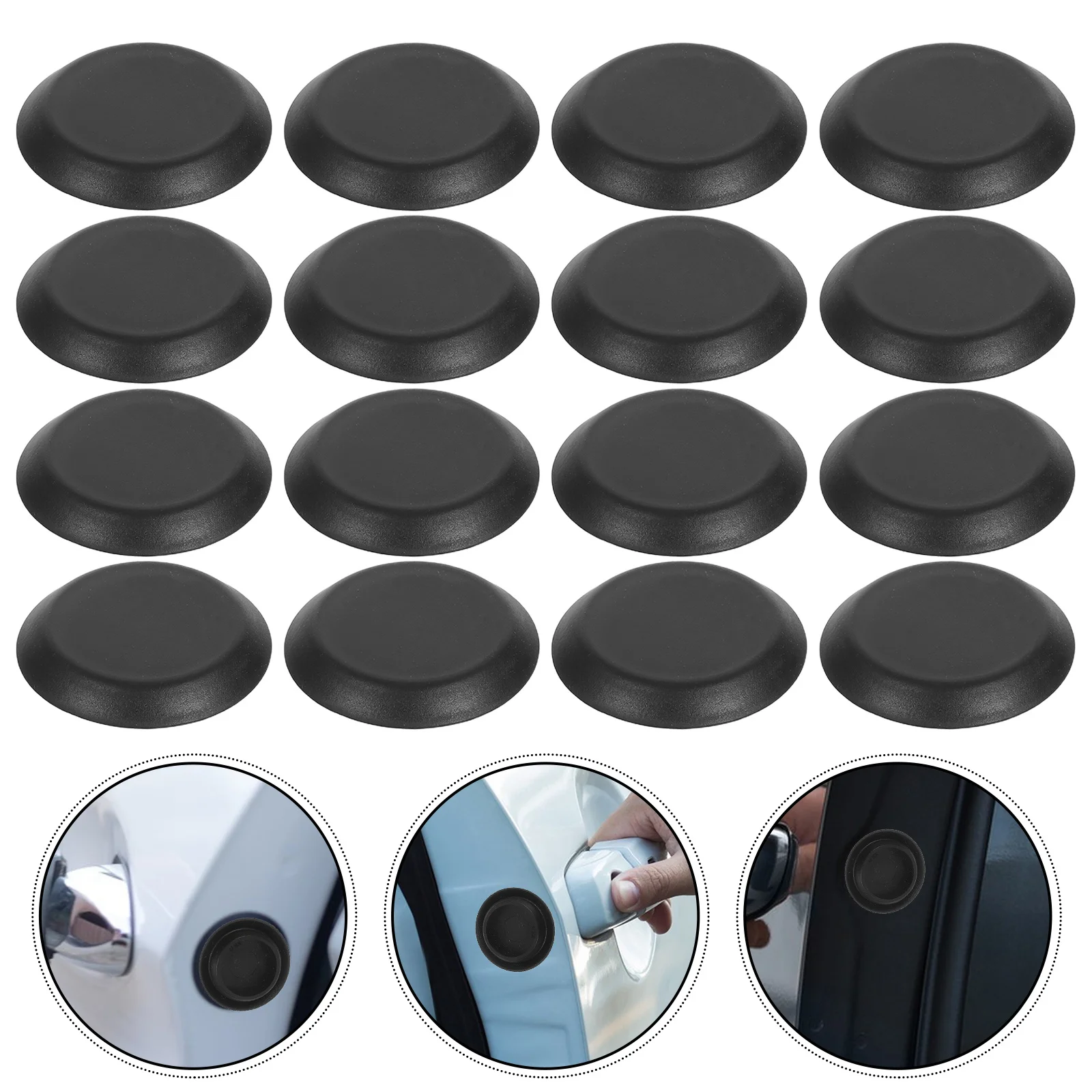 

30Pcs Plastic Sealing Plug for Vehicle Door Chassis Waterproof Dustproof Auto Body Hole Cap Protection Round End Stopper