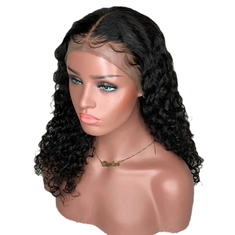 New product: Women's with small curls, African lace front wig