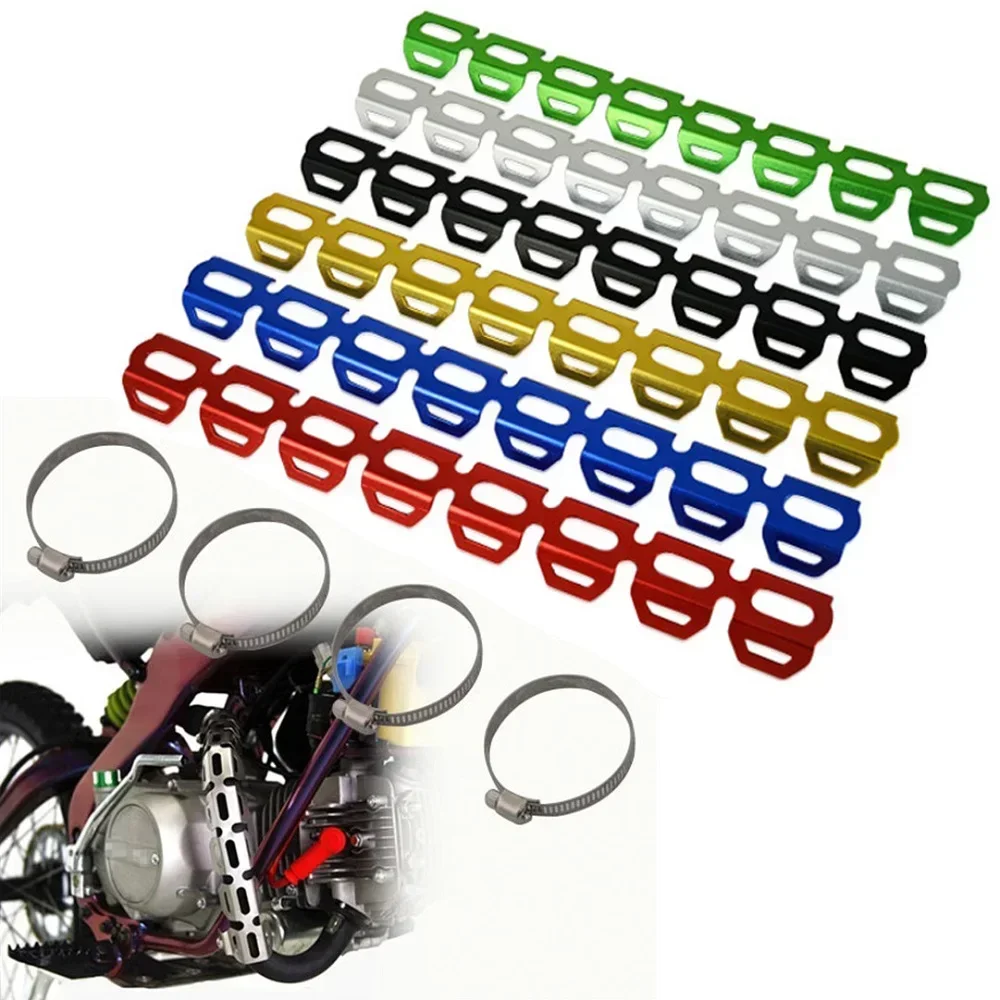 Motorcycle Universal Exhaust Muffler Pipe Heat Shield Insulation Cover Guard Protection For Harley Suzuki Honda Ducati