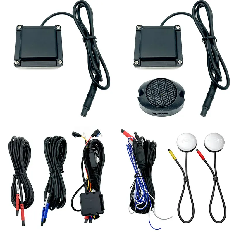 Universal 24GHZ Blind Spot Monitoring System Blind Spot Lane Change Assist BSD Lane Change Safety Warning Double Sensor for Car