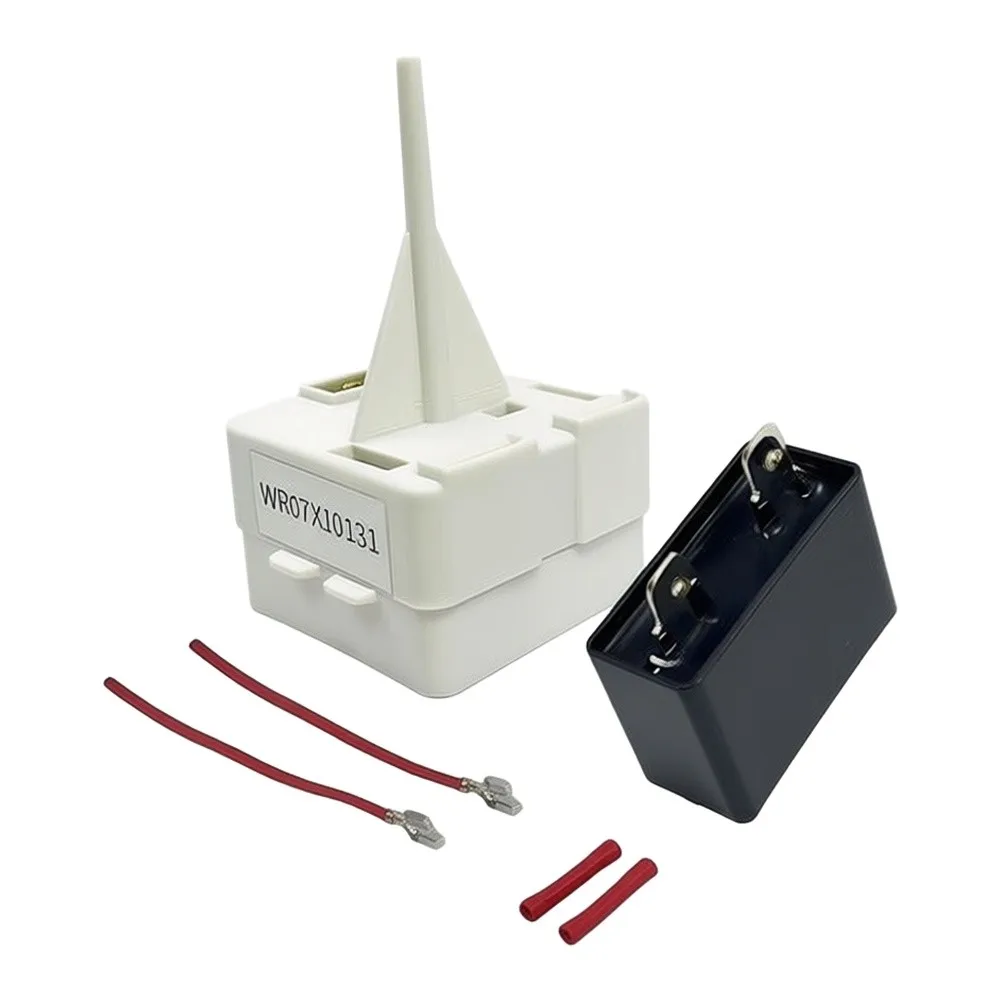 Compressor Capacitor Kit Refrigerator Compressor Starter For Kitchen Appliance Repair Stable Start-up Performance