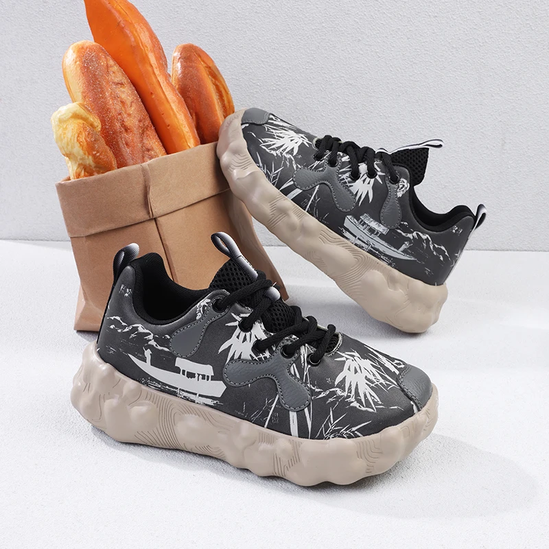 2026 New Versatile Autumn Mens Womens Sports Shoes Outdoor Anti Slip Shock-absorbing Running Shoes Comfortable Walking Shoes