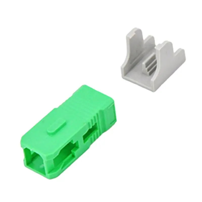 ABZW For SC APC FTTH For SC Connector 100Pc Fiber Optical Pre-Bur Quick Connectors Fast Connections