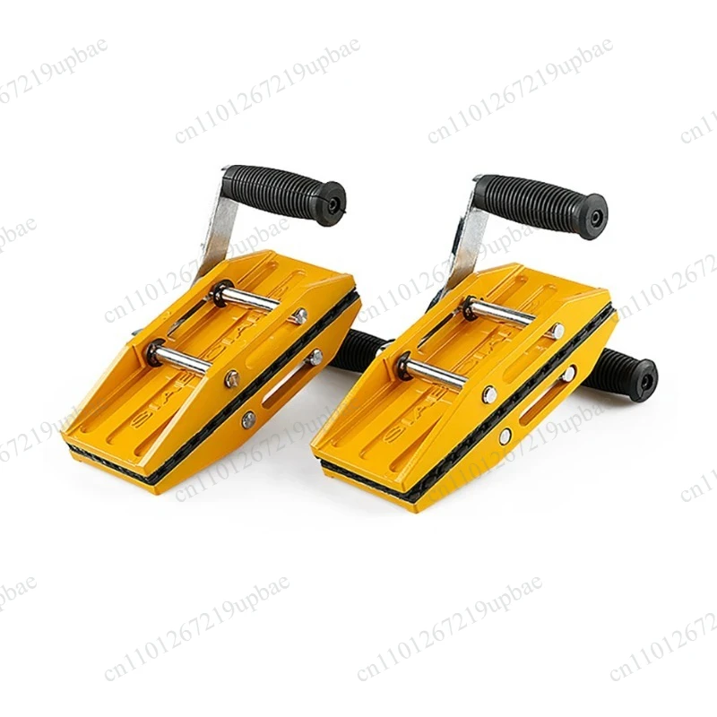 350KG Double‑Handed Carrying Clamp Labor‑Saving Rubber Padded Lifting Tool for Granite Marble Ceramic Glass Slab