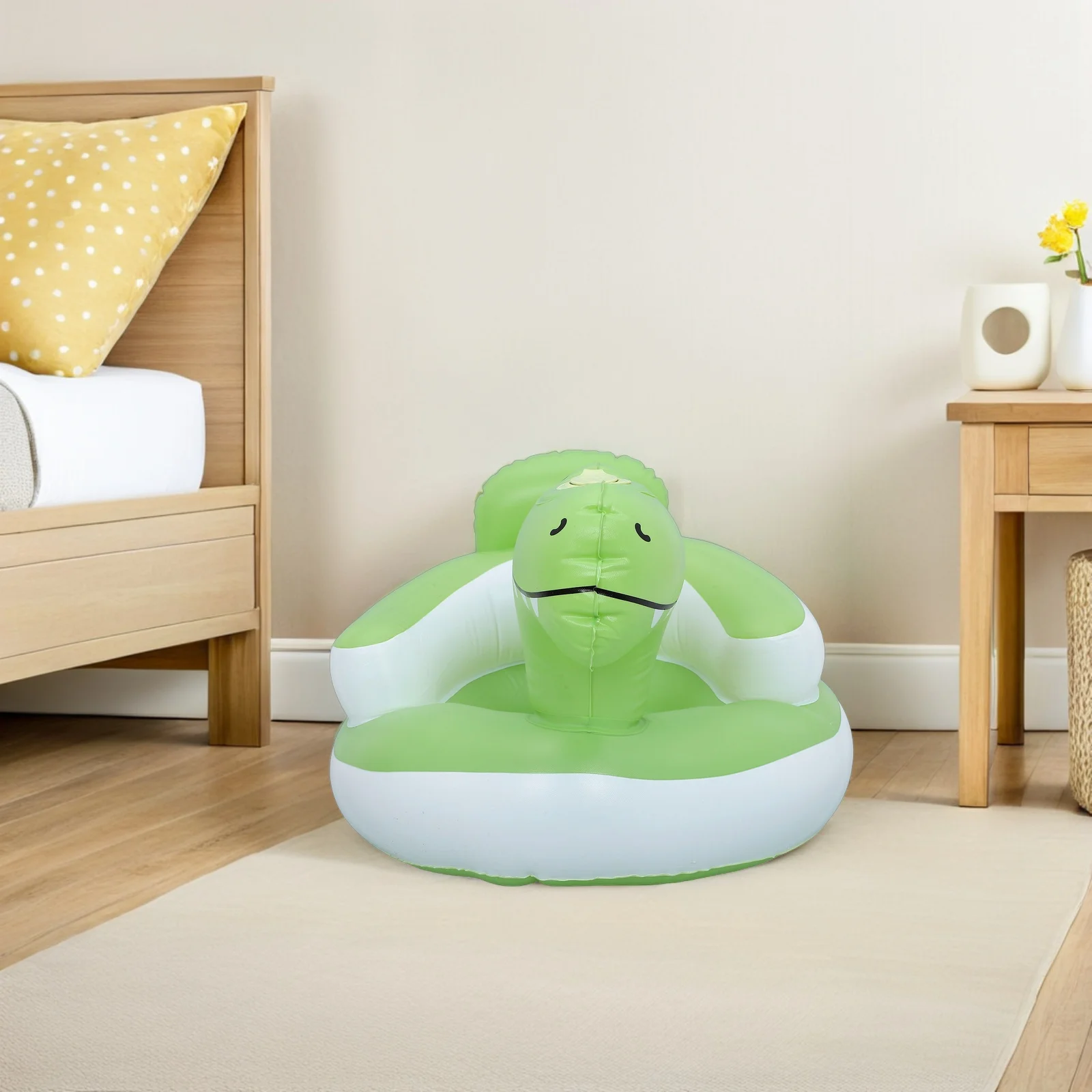 

Learning Chair Sitting Cushion Blow up Seat Pvc Sofa for Infants Inflatable Seats