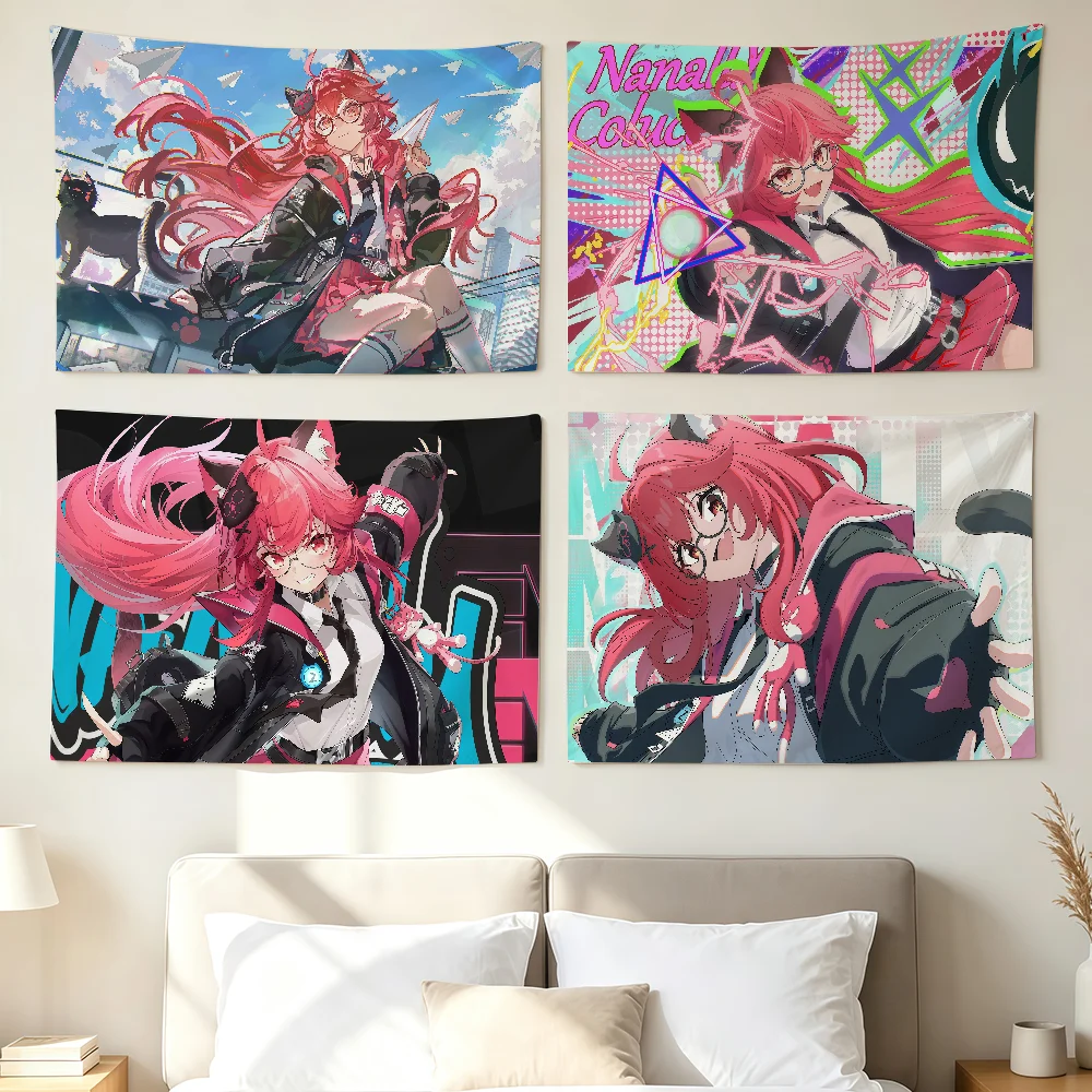 Game N-Neverness To E-Everness Nanally Flag Wall Decorations Home Decor Suitable For Living Rooms Bedrooms Dormitories Parties