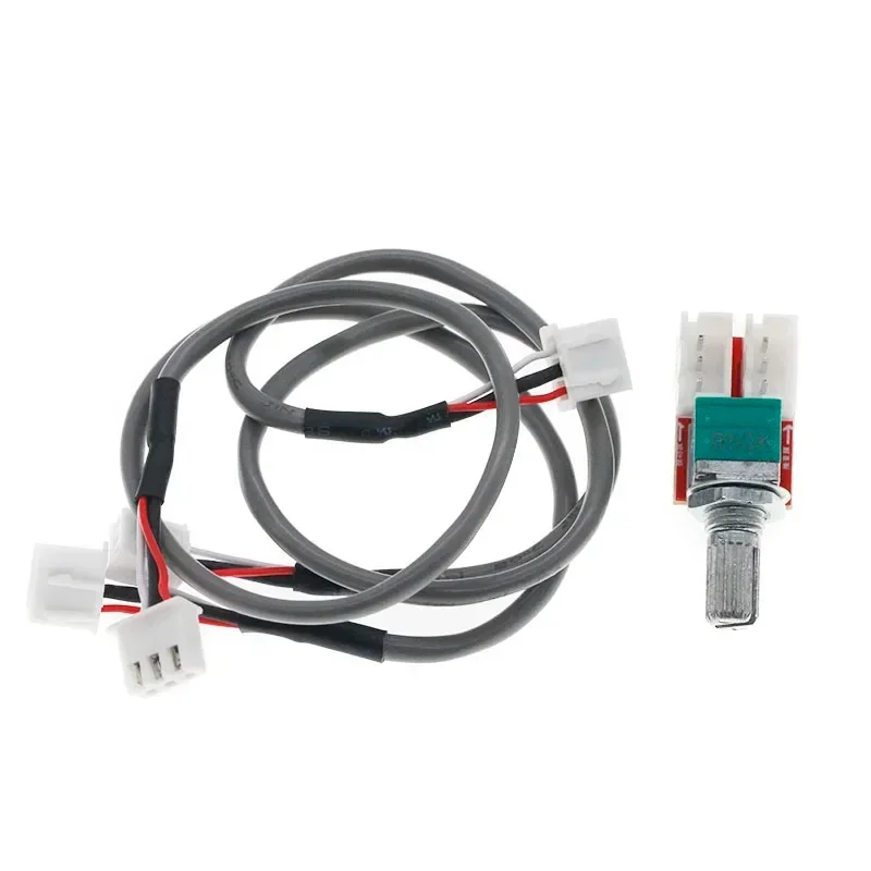 Volume potentiometer duplex 50K adapter board with 300mm shielded wire DIY audio power amplifier board module accessories