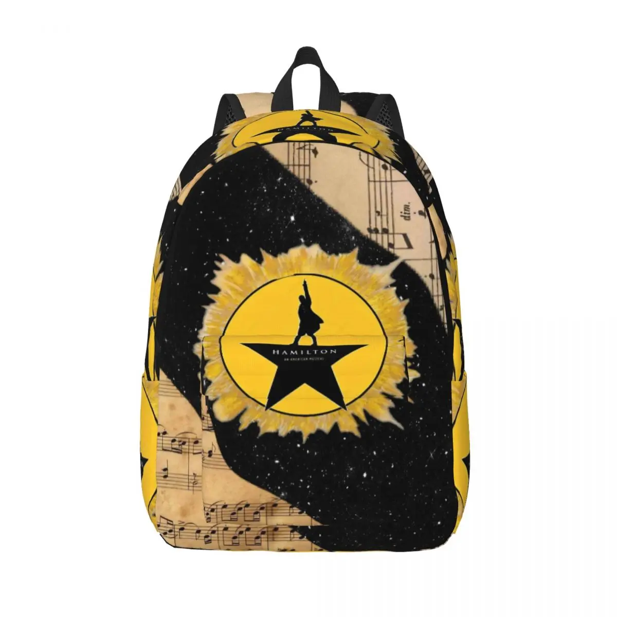 Musical Hamiltons for Teens Student School Bookbag American History Daypack Elementary High College Travel