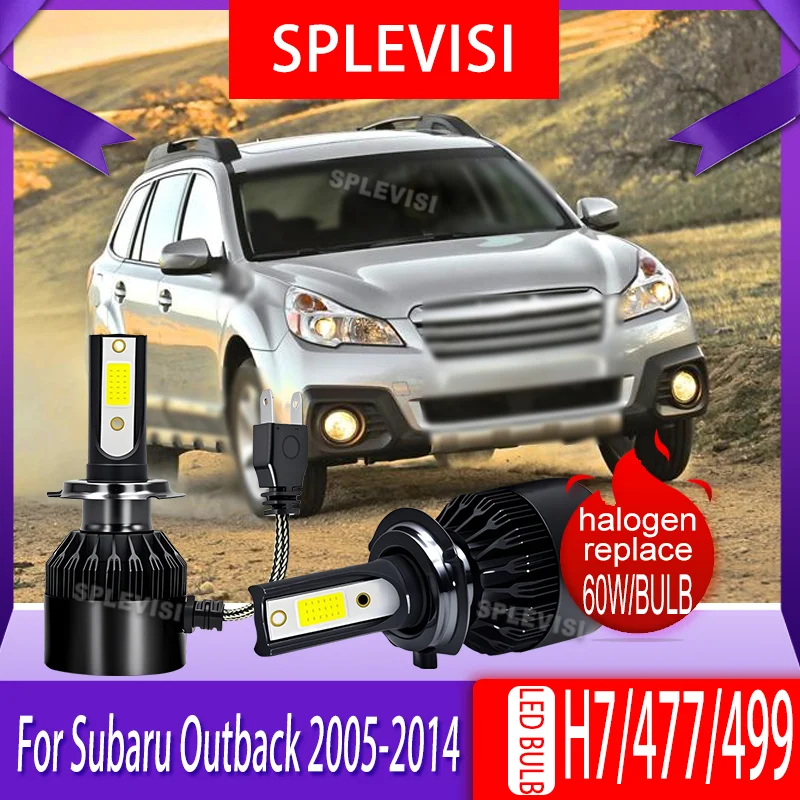 

300% Brighter LED Fan Cooled Headlight Bulb Low Beam Lights For Subaru Outback 2005 2006 2007 2008 2009 2010 2011 2012 2013 2014
