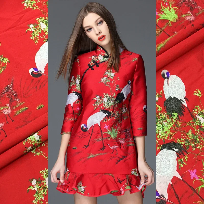 Brokaat jacquard stof herfst w - Winter Clothing Wholesale recensie en prijs