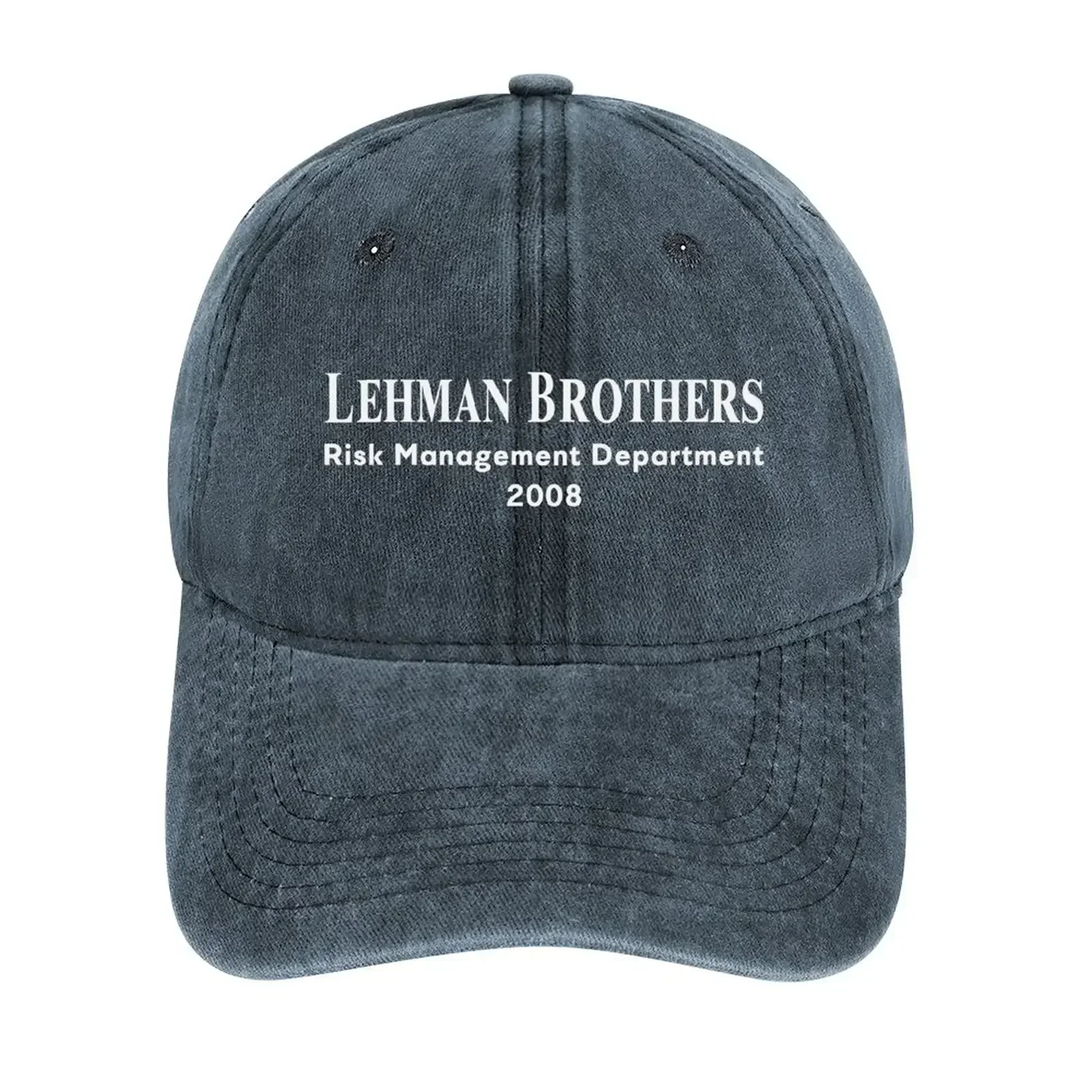 Lehman Brothers Risk Management Department 2008Cap Cowboy Hat Rave Hat Beach Hats Baseball Cap Caps Male Women's