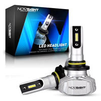 NOVSIGHT H4 H7 H11 H1 LED 9005/HB3 9006/HB4 H13 9007 H3 H8 10000Lm Car Headlight Bulbs Fog Lights White 6500K 12V 24V