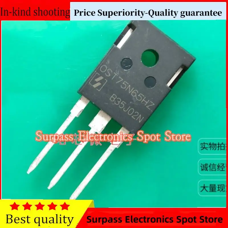 10PCS-100PCS  OST75N65HZ   IGBT 75A650V Price Superiority-Quality guarantee