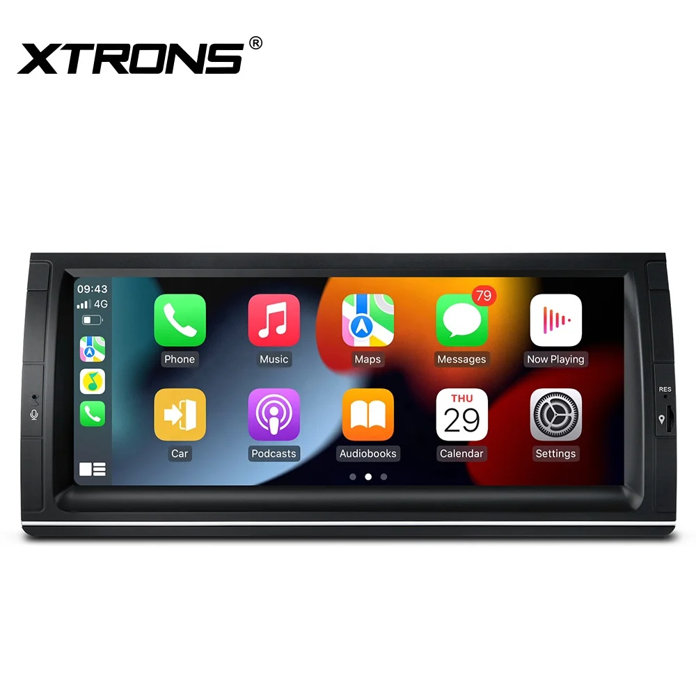 XTRONS 10.25 بوصة 4 + 64 جيجابايت عالمي 4G أندرويد 14 IPS مشغل وسائط متعددة ستيريو للسيارة مدمج AKM DSP أجهزة استشعار جيروسكوب لسيارات BMW