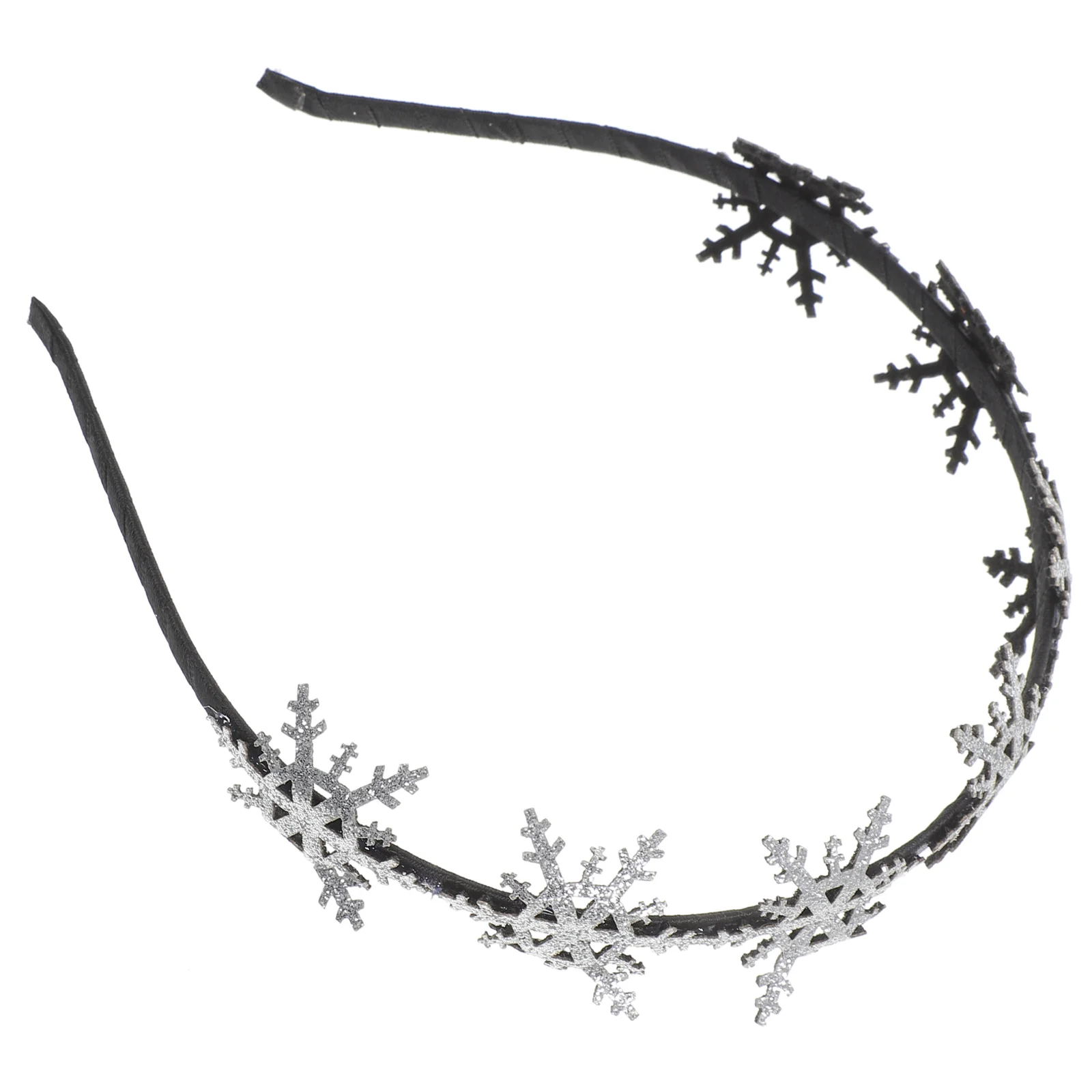 

1PC Christmas Snowflake Decorative Hair Hoop Headwear Perfect for Party Carnival Hair Accessory for Boys Girls