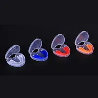 Transparent Eva Karate Children Boxing Rugby Sports Mouth Guard Adults Mouthguard Teeth Protector With Plastic Case Box
