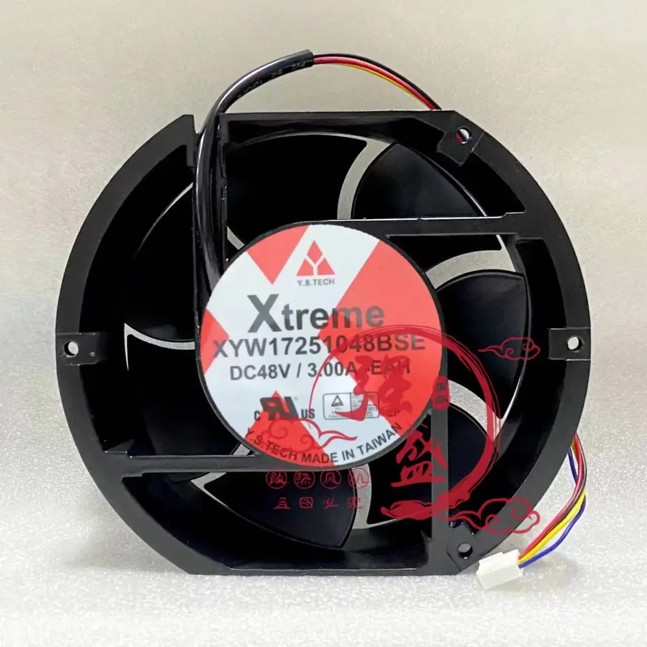 Xtreme XYW17251048BSE DC 48V 3.00A 172x172x51mm 4-Wire Server Cooling Fan