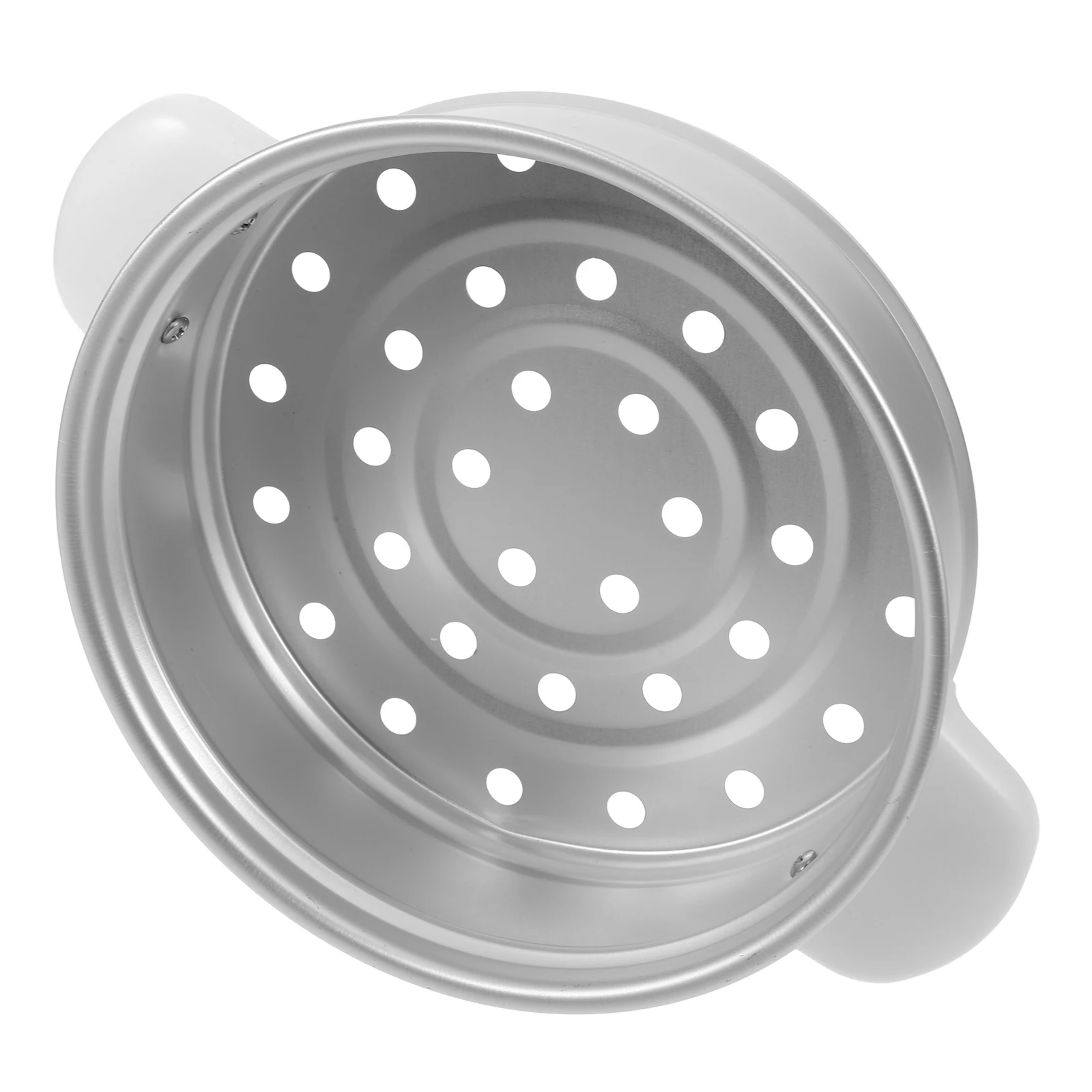 

2L Aluminum Steamer Basket for Rice Cooker Accessories 19.4cm Diameter 6.7cm Height Food Steaming Rack Cooking Tray Vegetable