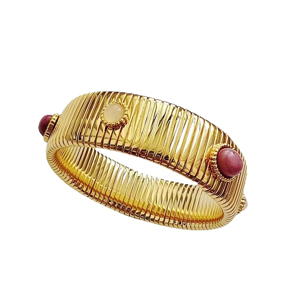 

Luxury Natural agate Bangle for women,Exquisite Retro Jewelry Gift for Women