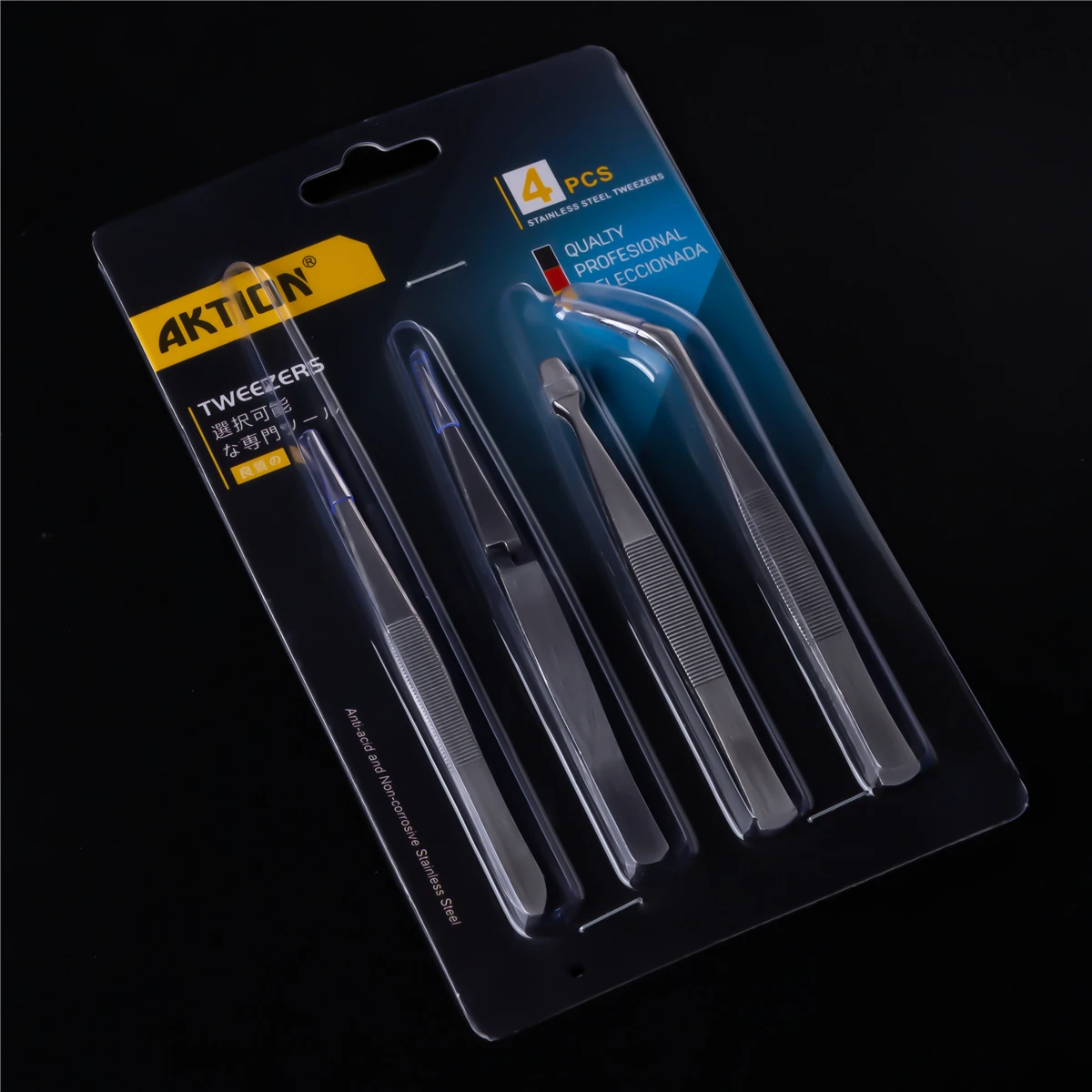 4개 전문가용 정밀 핀셋 세트, 전자제품 수리, 공예  - Diy Electronics Repair 리뷰 및 가격