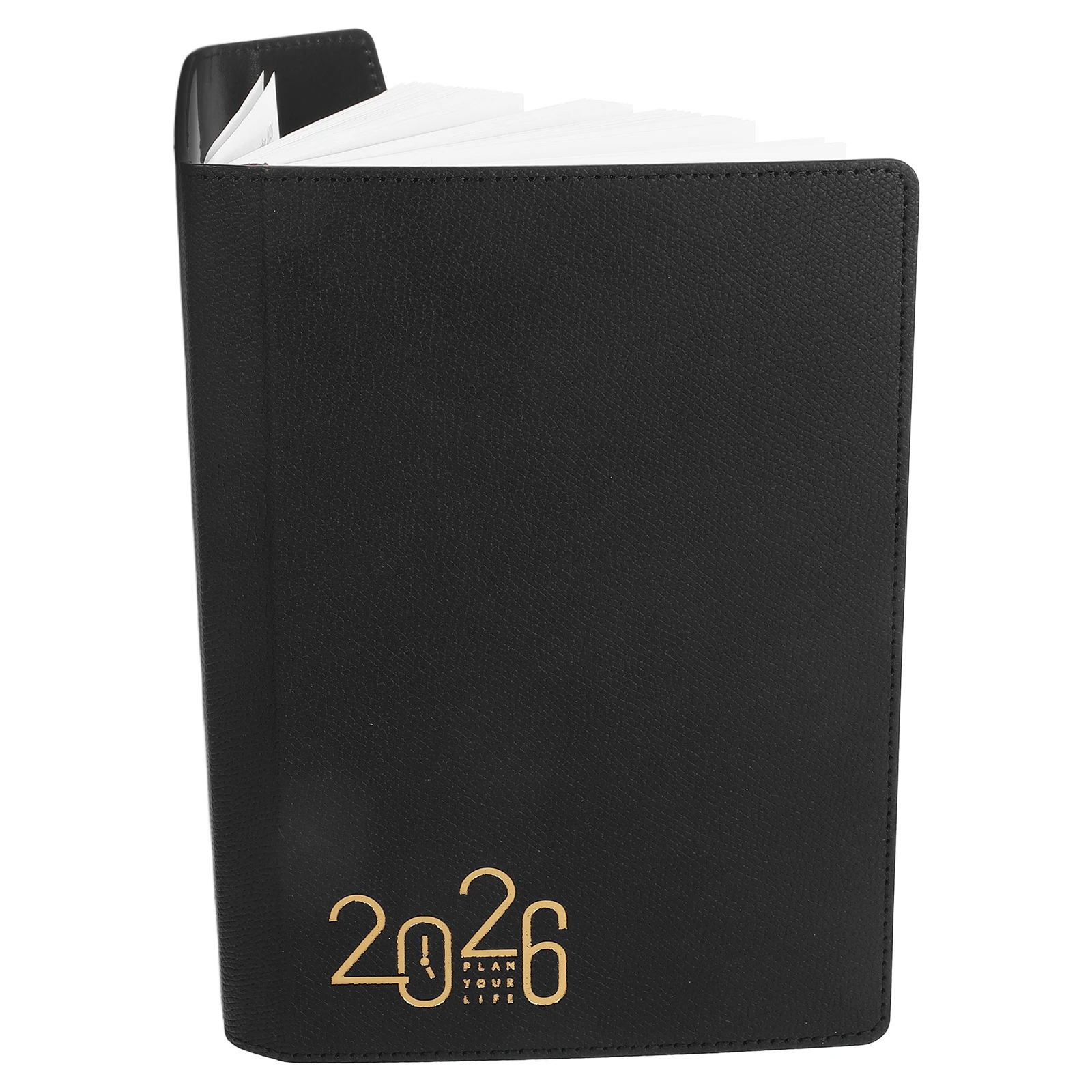 

365 Pages Daily Planner Notebook Thick Paper Anti-Bleed 2026 Modern Simple Design Office Home Scheduling Organizer Calendar