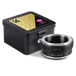 K&F CONCEPT AI-NEX Adapter for Nikon F AIS D to Sony E Mount NEX ZV-E10 A7R2 A7S3 A7M4 A92 a5000 a6000 a6700 a6300 Lens Adapter
