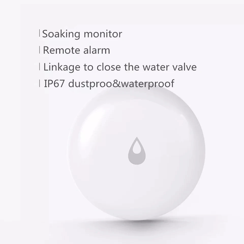Sensore di immersione in acqua originale Aqara IP67 ZigBee rilevatore di perdite d'acqua di inondazione allarme sensore di ammollo di sicurezza per l'APP MiHome Homekit